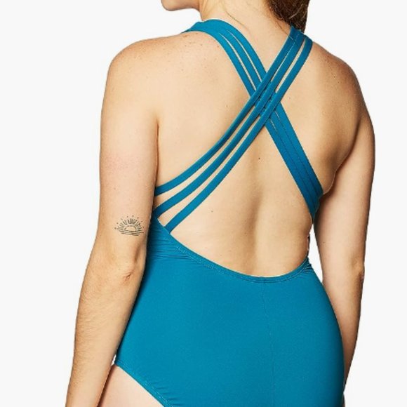 La Blanca Women's One Piece Swimsuit SIZE 14 - Picture 2 of 2
